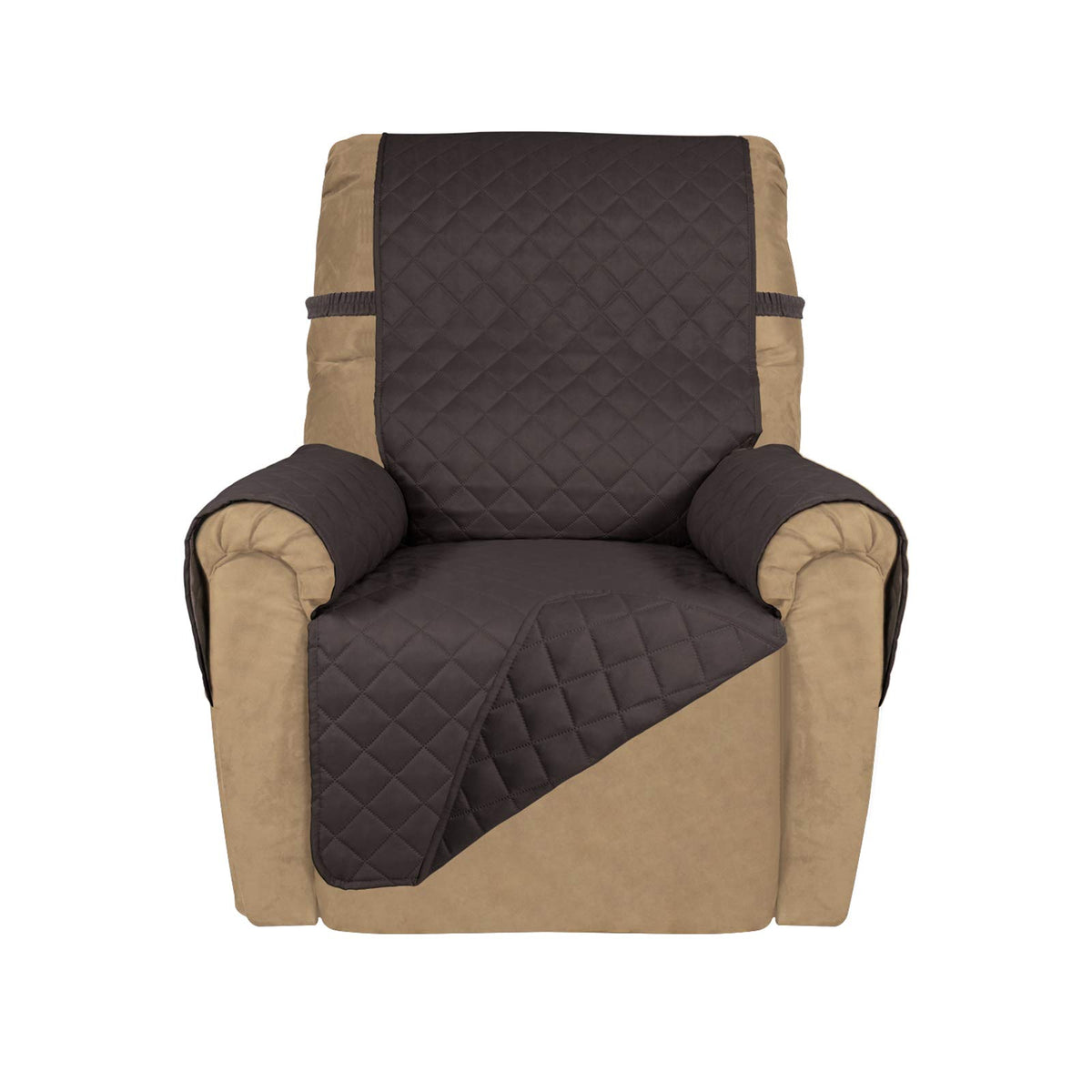 PureFit Reversible Recliner Chair Covers Couch Covers for Dogs, 19 in