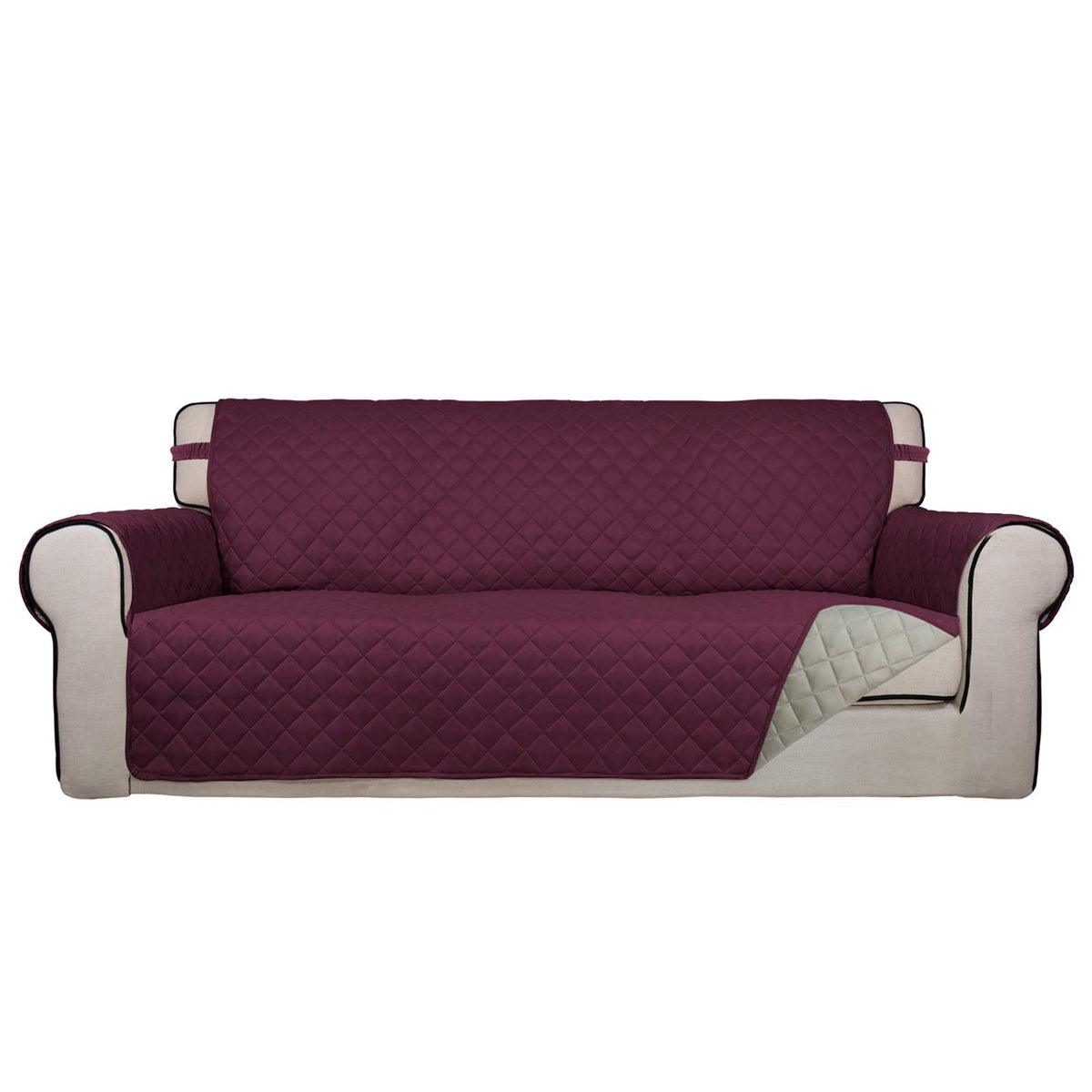 PureFit Reversible Recliner Chair Covers Couch Covers for Dogs, 19 in