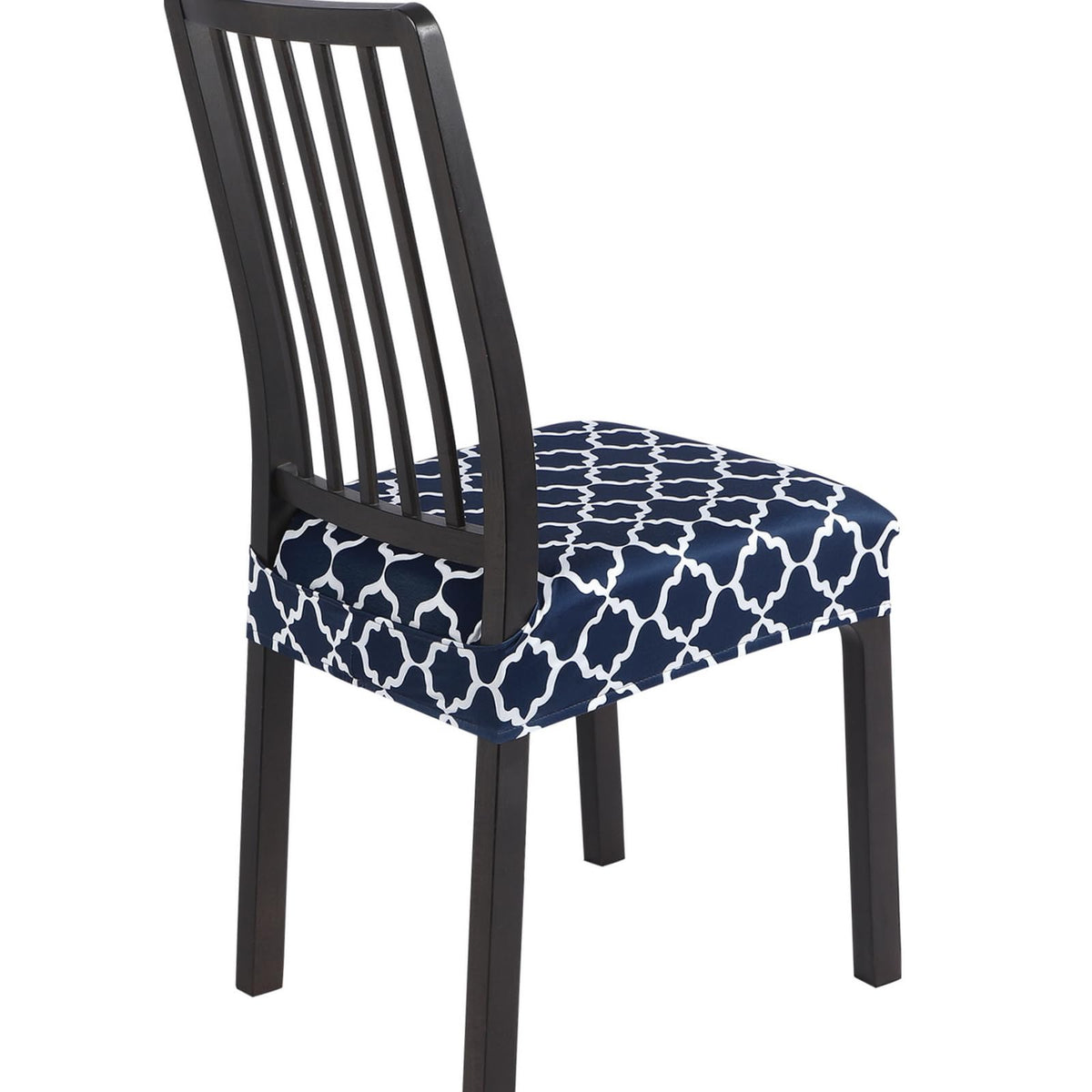 SearchI Dining Chair Seat Covers, Rear Covered(Fall Flower, 4pcs)
