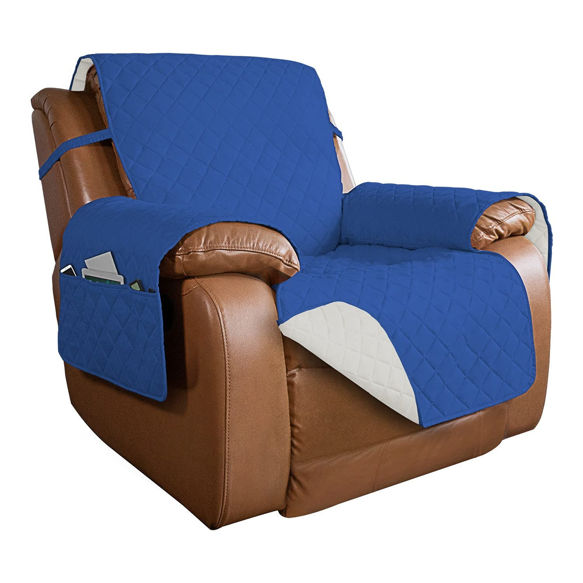 PureFit Reversible Recliner Chair Covers Couch Covers for Dogs, 19 in