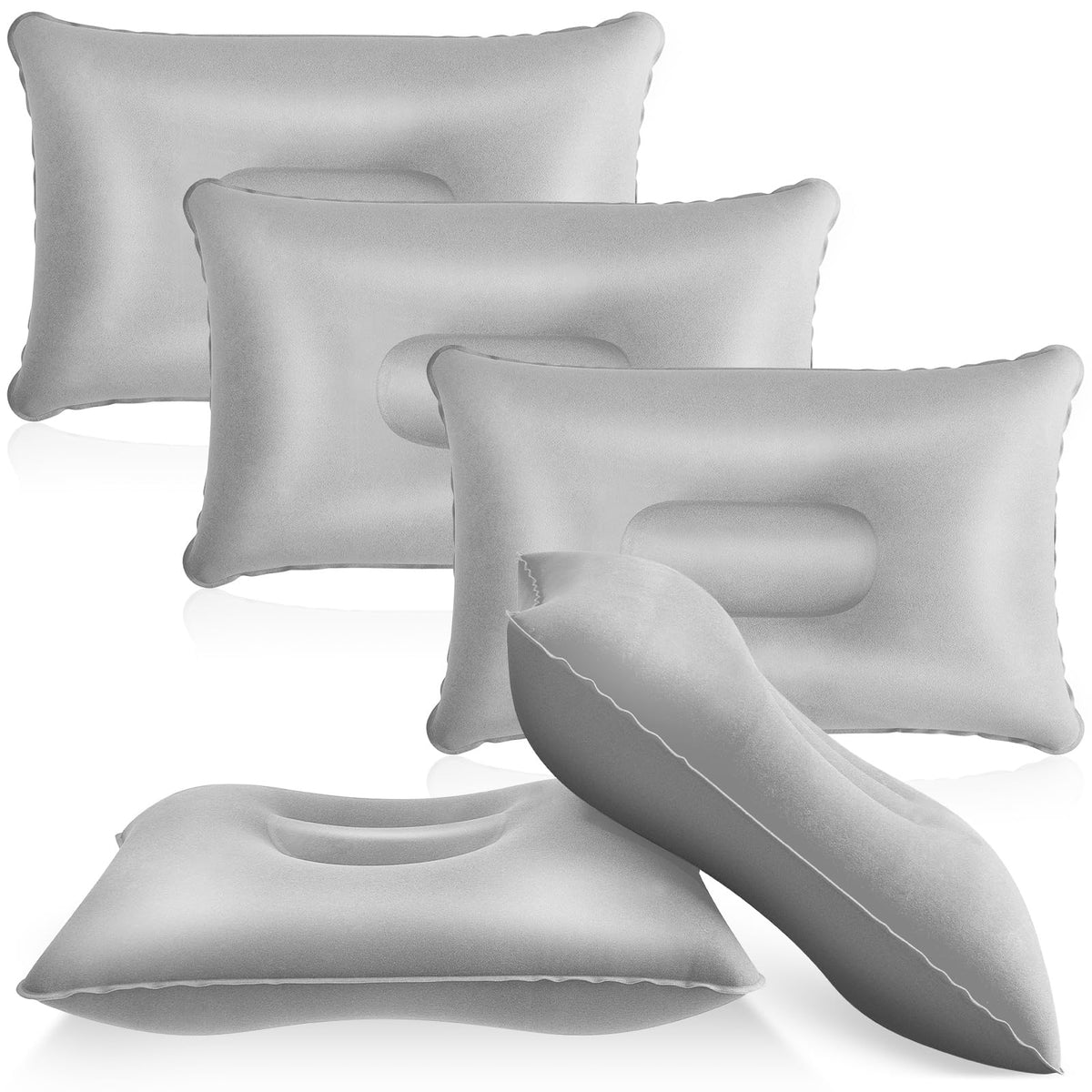 Maitys 5 Pcs Inflatable Camping Pillow,16.93 X 10.63 Inches,Multicolor
