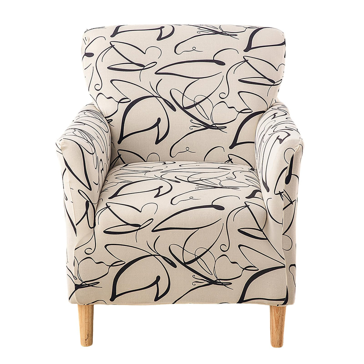 CRFATOP Accent Chair Cover, Stretch Armchair Slipcover for Living Room,21