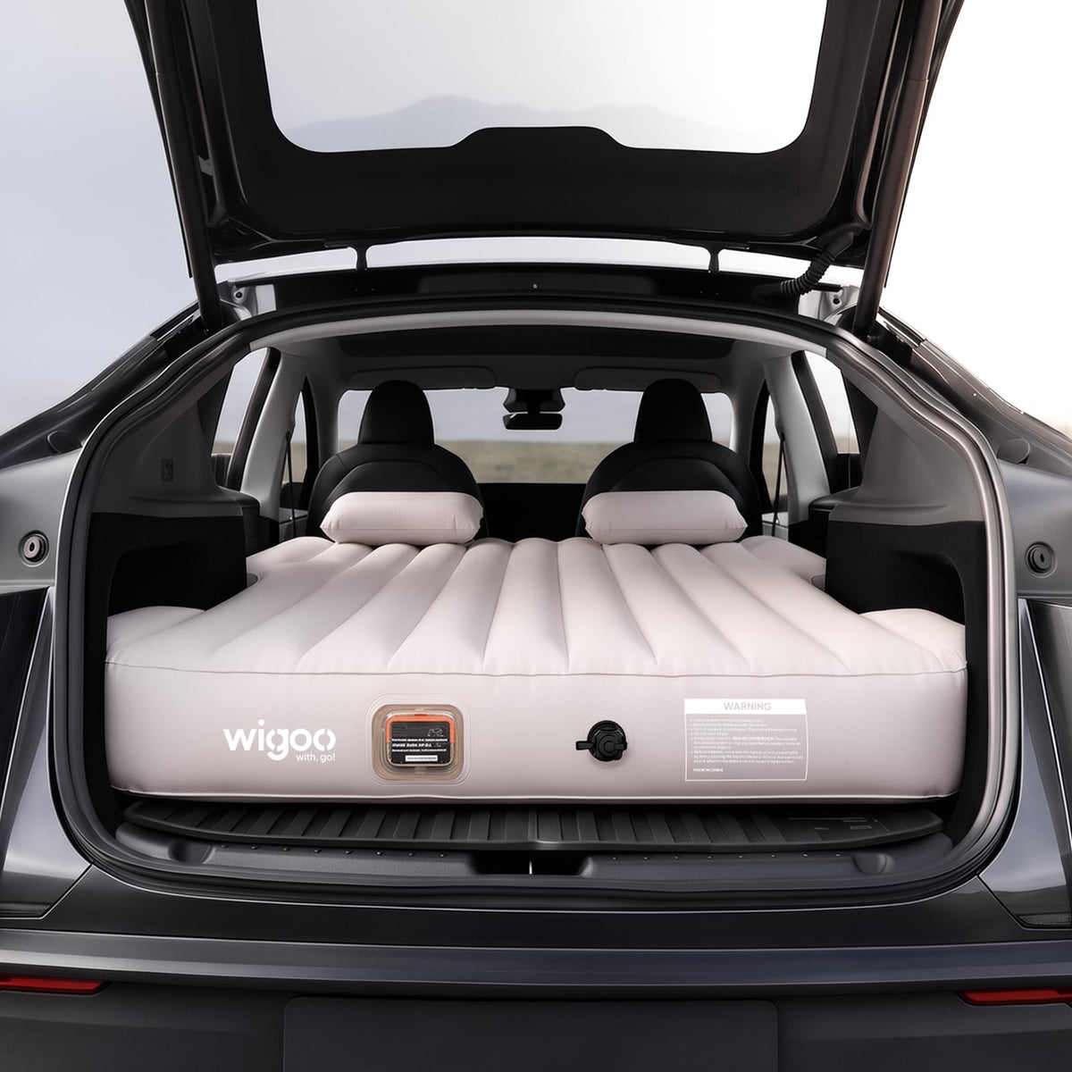 Wigoo 2026 Flatfit Air Mattress for Tesla Model Y 2020-2026, NOT for YL
