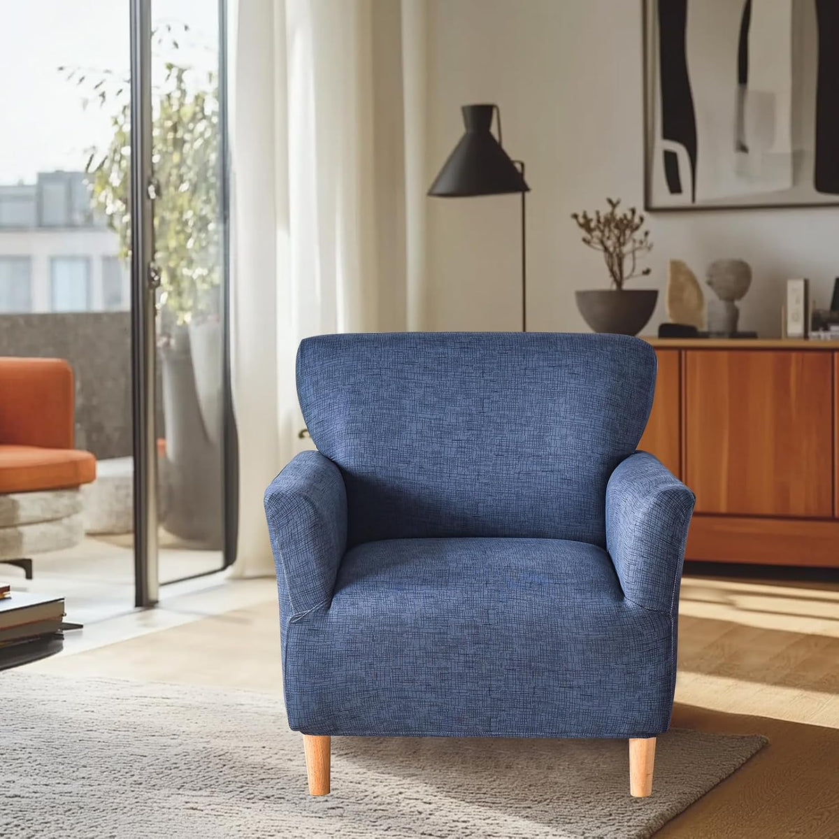 FUANGUI Banquet Armchair Slipcover Chair Covers with Arms