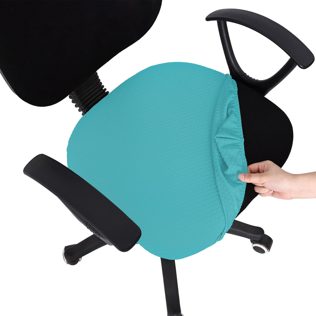 Smiry Office Computer Chair Seat Covers for Desk, Anti-dust Protector