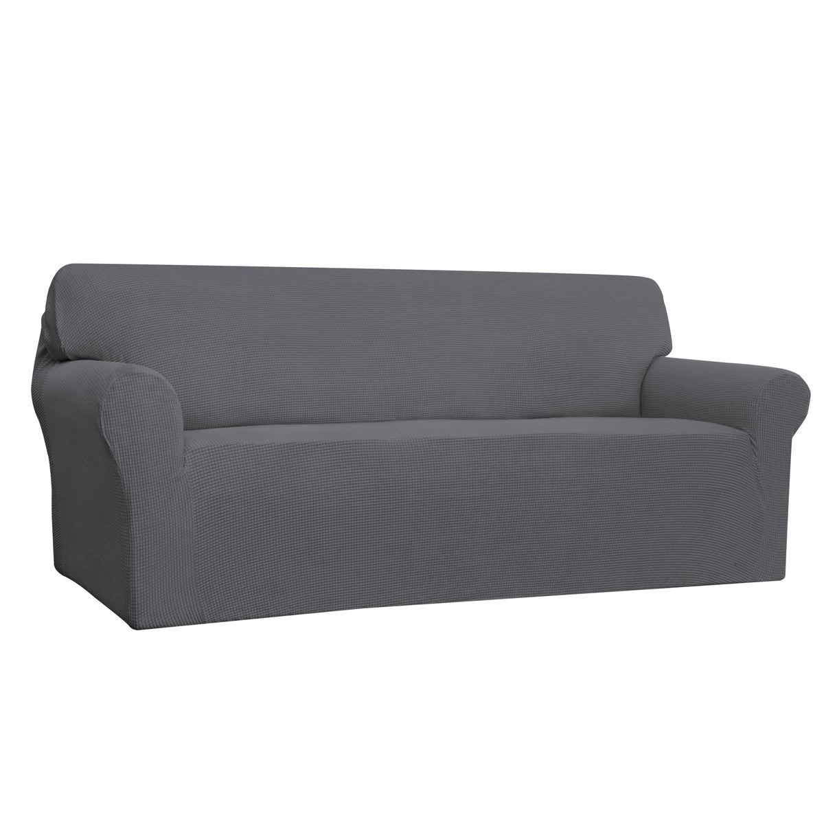 Easy-Going Stretch Chair Sofa Slipcover Washable Dark Gray