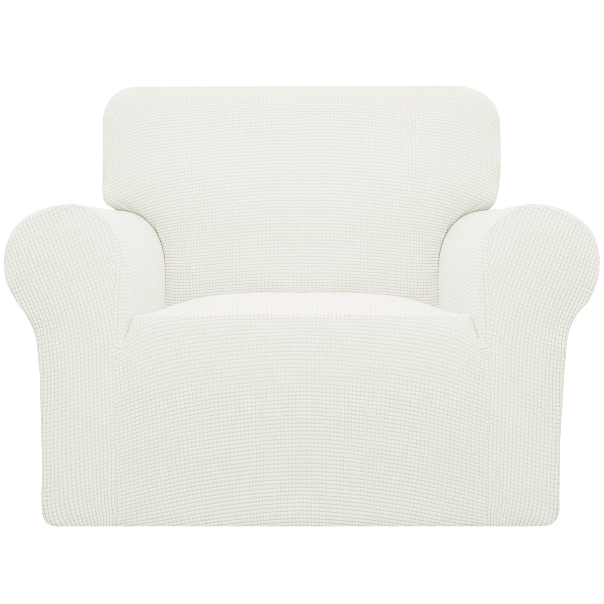 Easy-Going Stretch Chair Sofa Slipcover Washable Dark Gray