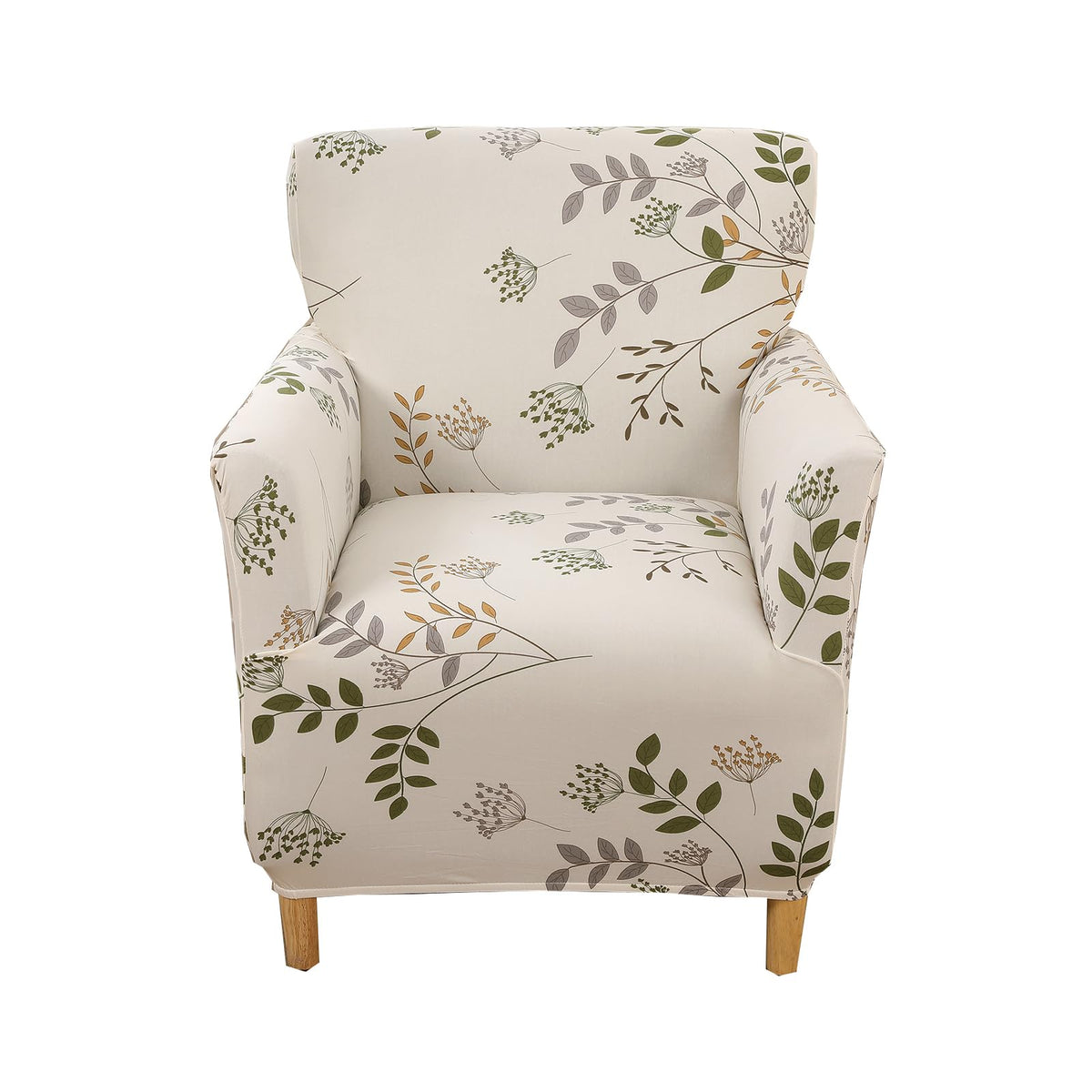 CRFATOP Accent Chair Cover,Stretch Armchair Slipcover for Living Room,Beige