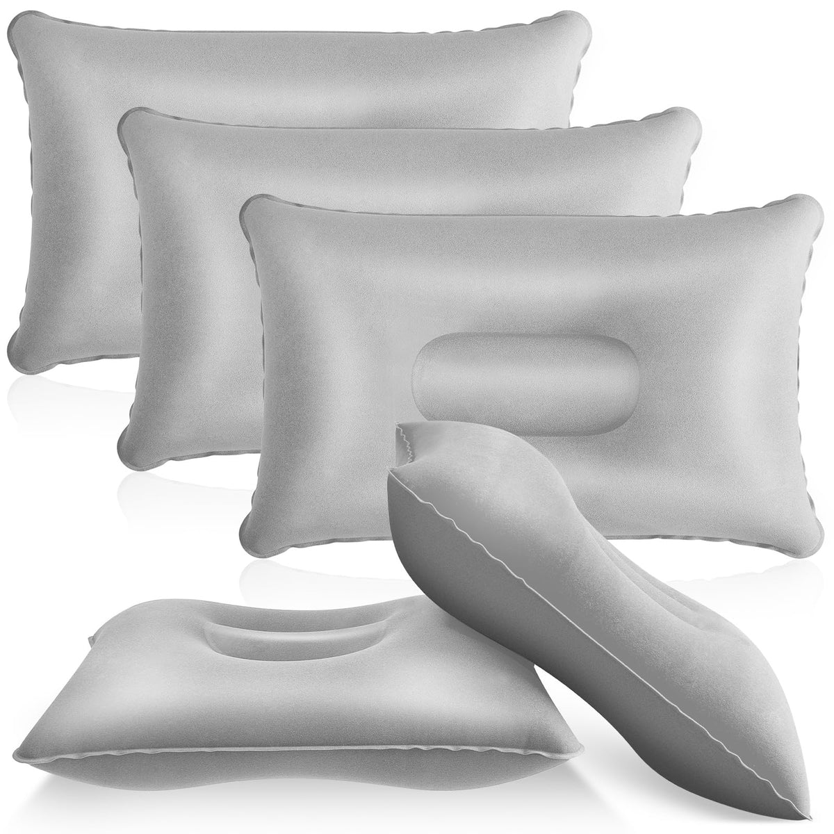 Maitys 5 Pcs Inflatable Camping Pillow,16.93 X 10.63 Inches,Multicolor