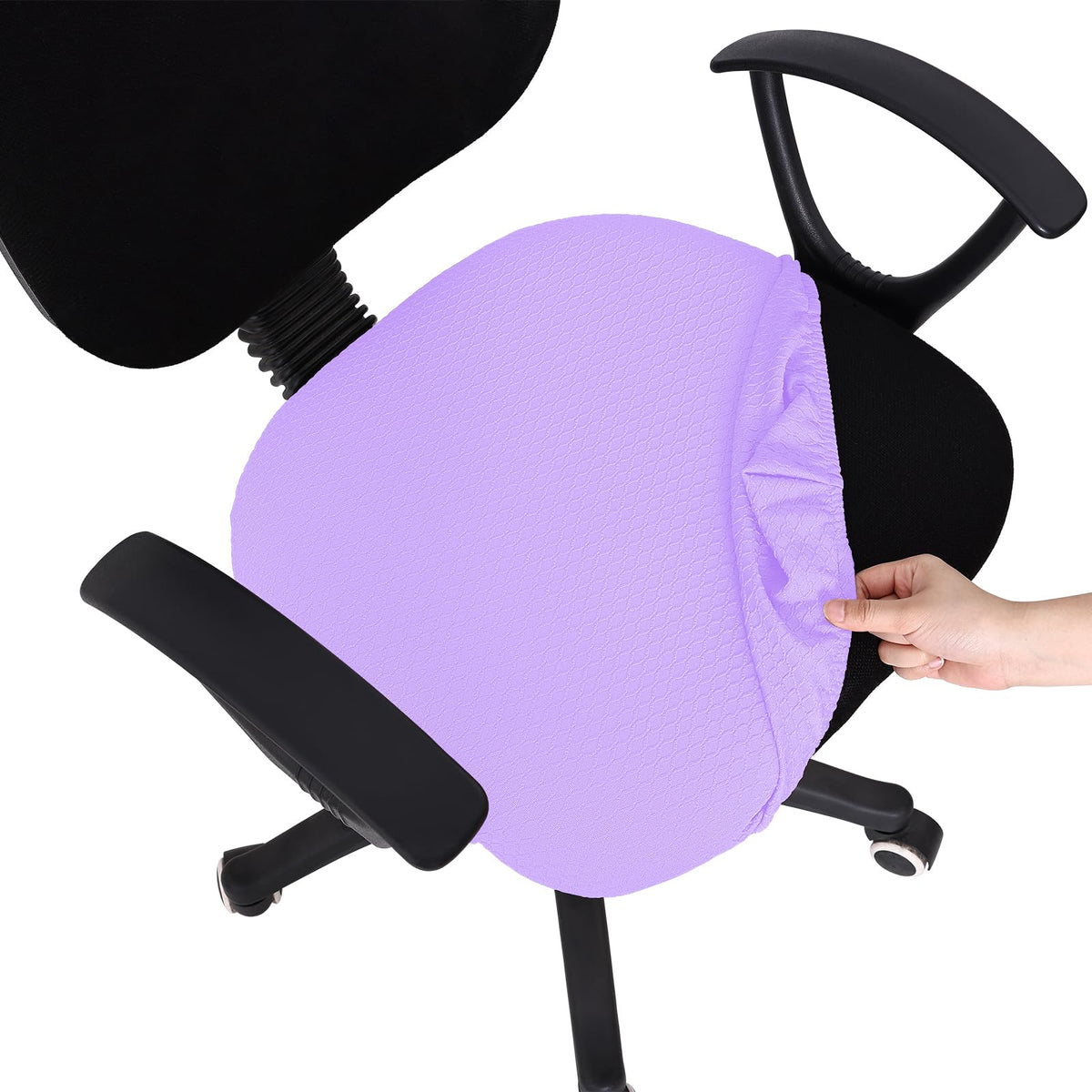 Smiry Office Computer Chair Seat Covers for Desk, Anti-dust Protector