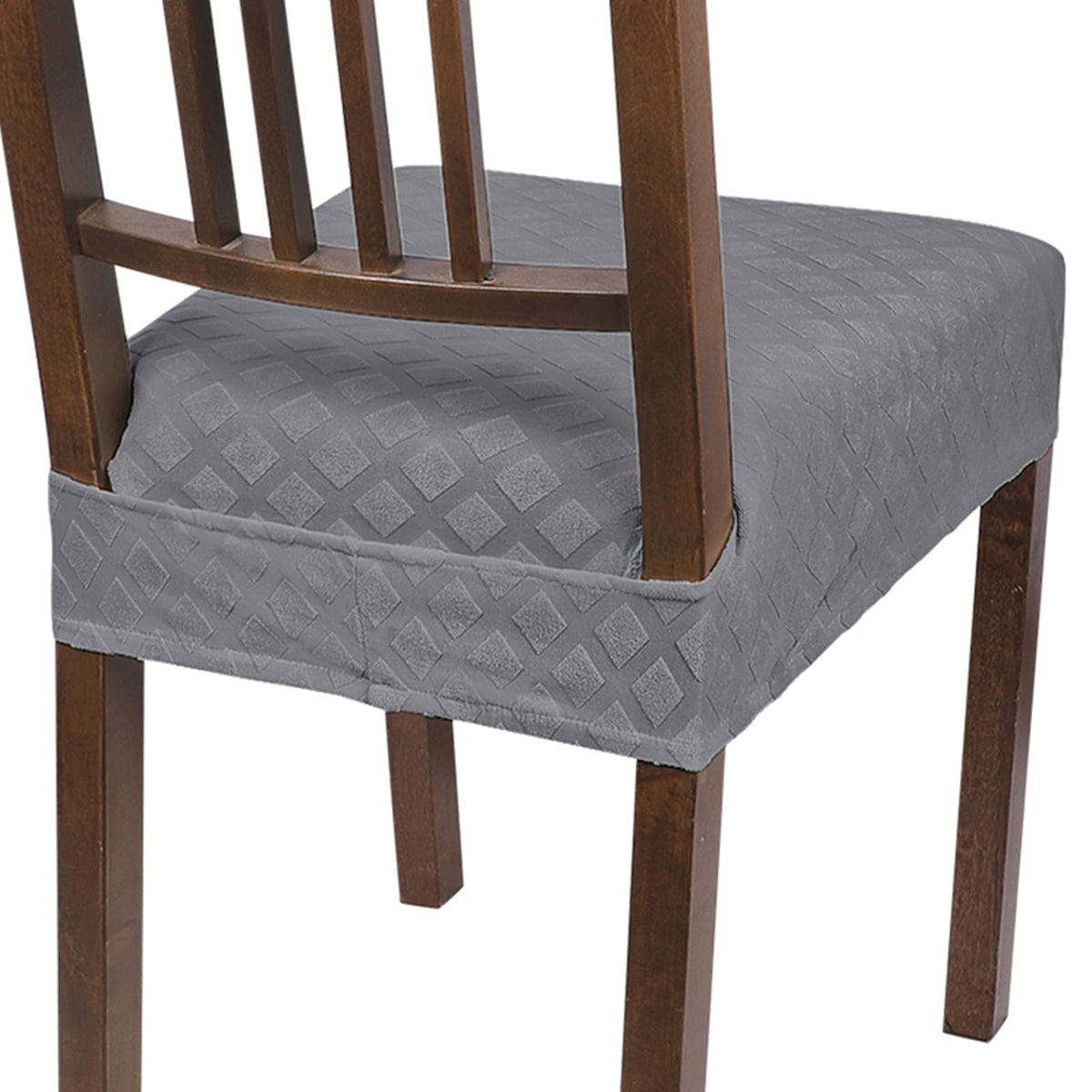 SearchI Dining Chair Seat Covers, Rear Covered(Fall Flower, 4pcs)