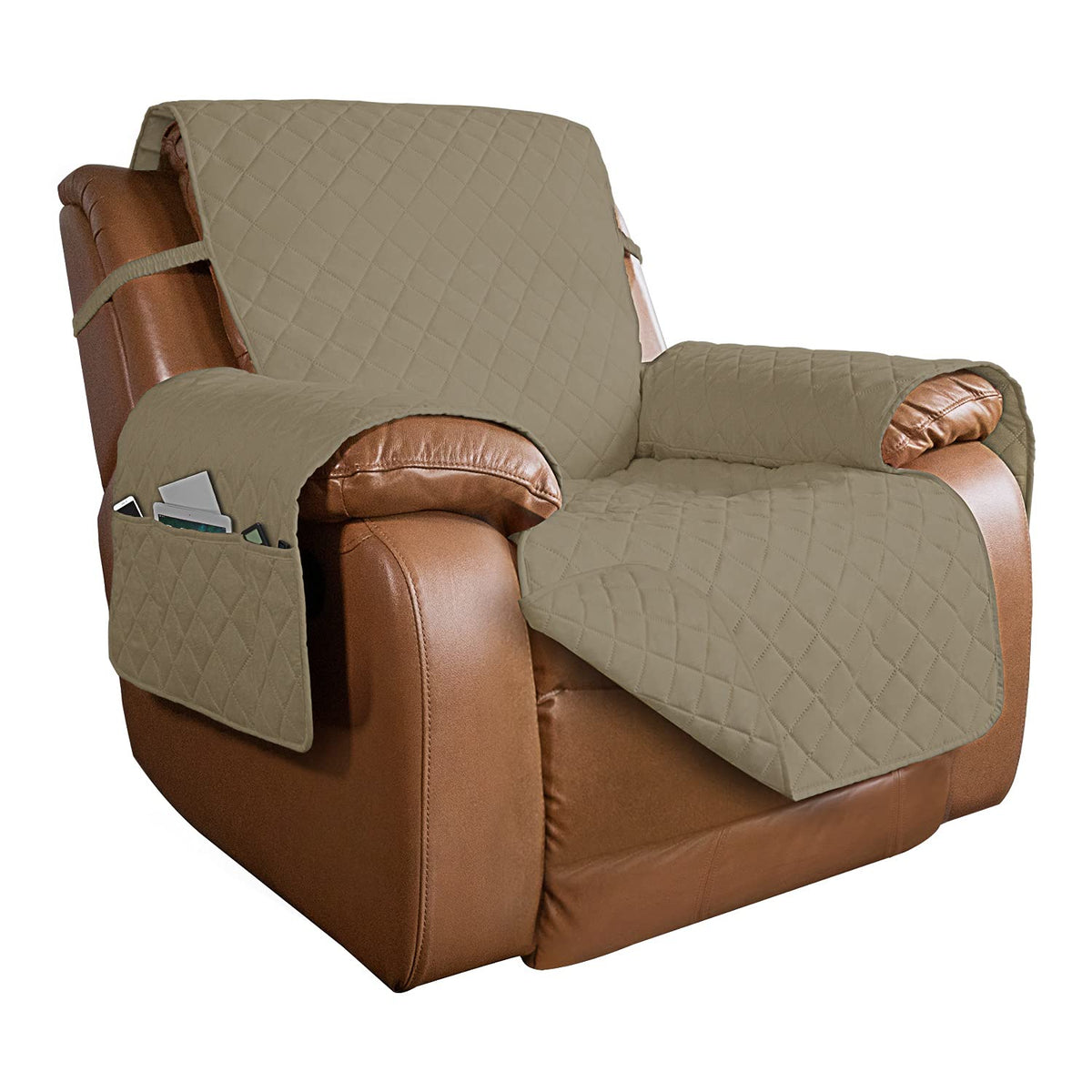 PureFit Reversible Recliner Chair Covers Couch Covers for Dogs, 19 in
