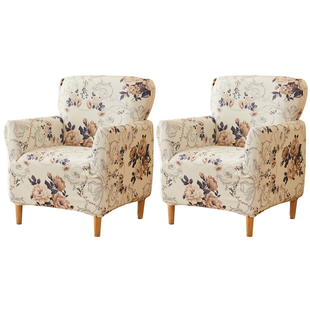 FUANGUI Banquet Armchair Slipcover Chair Covers with Arms