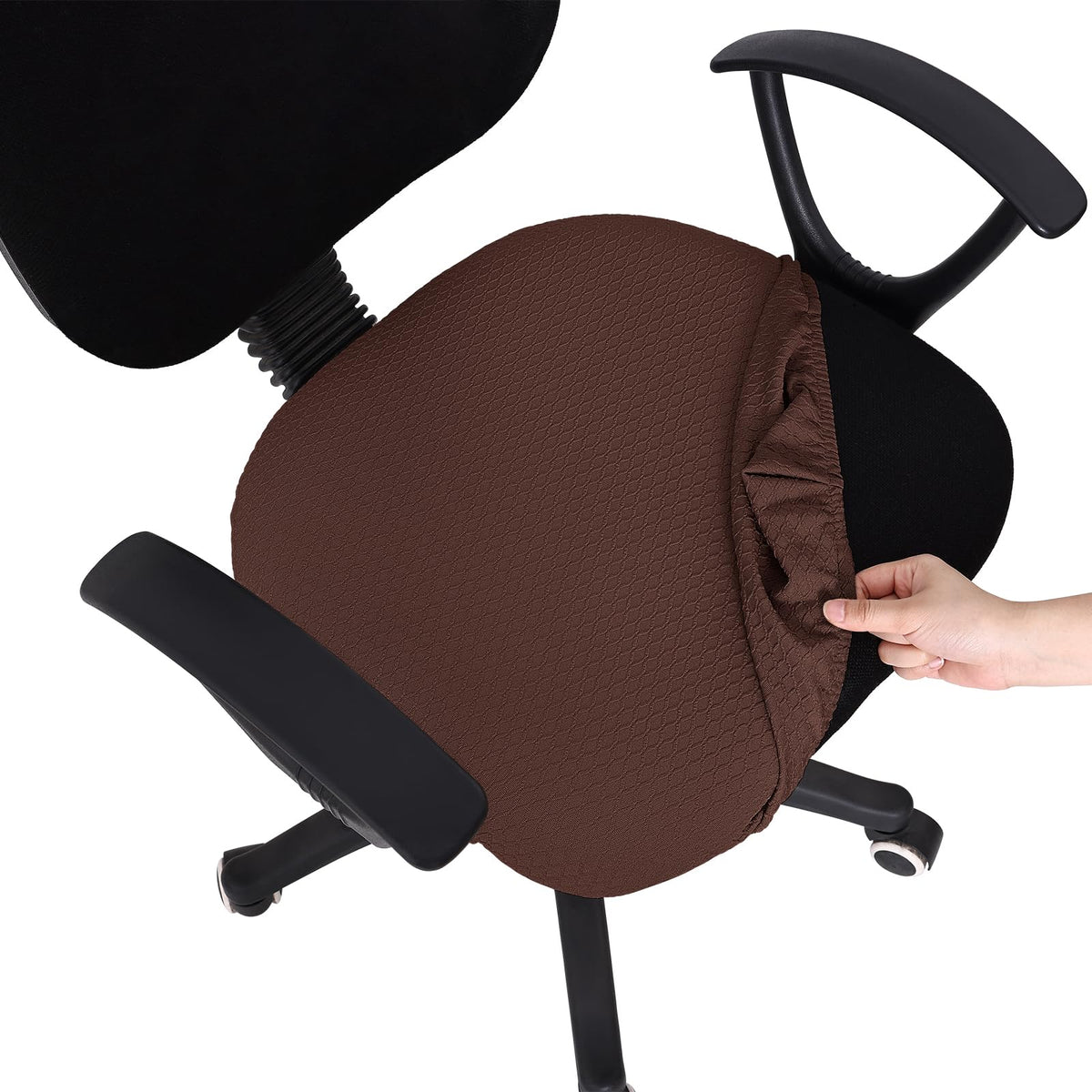 Smiry Office Computer Chair Seat Covers for Desk, Anti-dust Protector