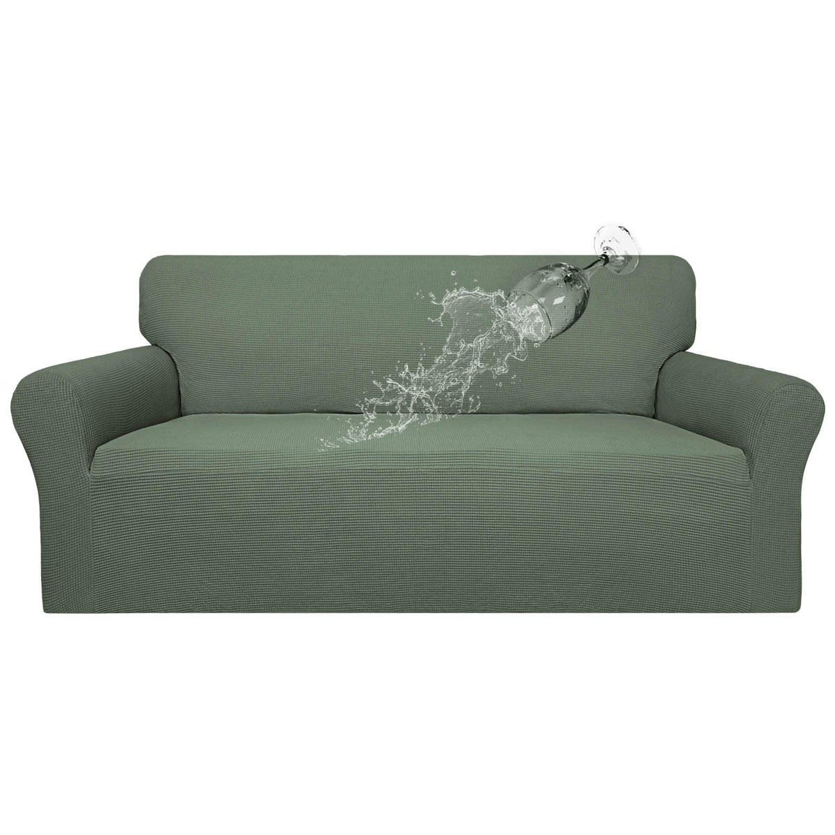 Easy-Going 100% Waterproof Chair Couch Cover, Stretch Jacquard Sofa Cover