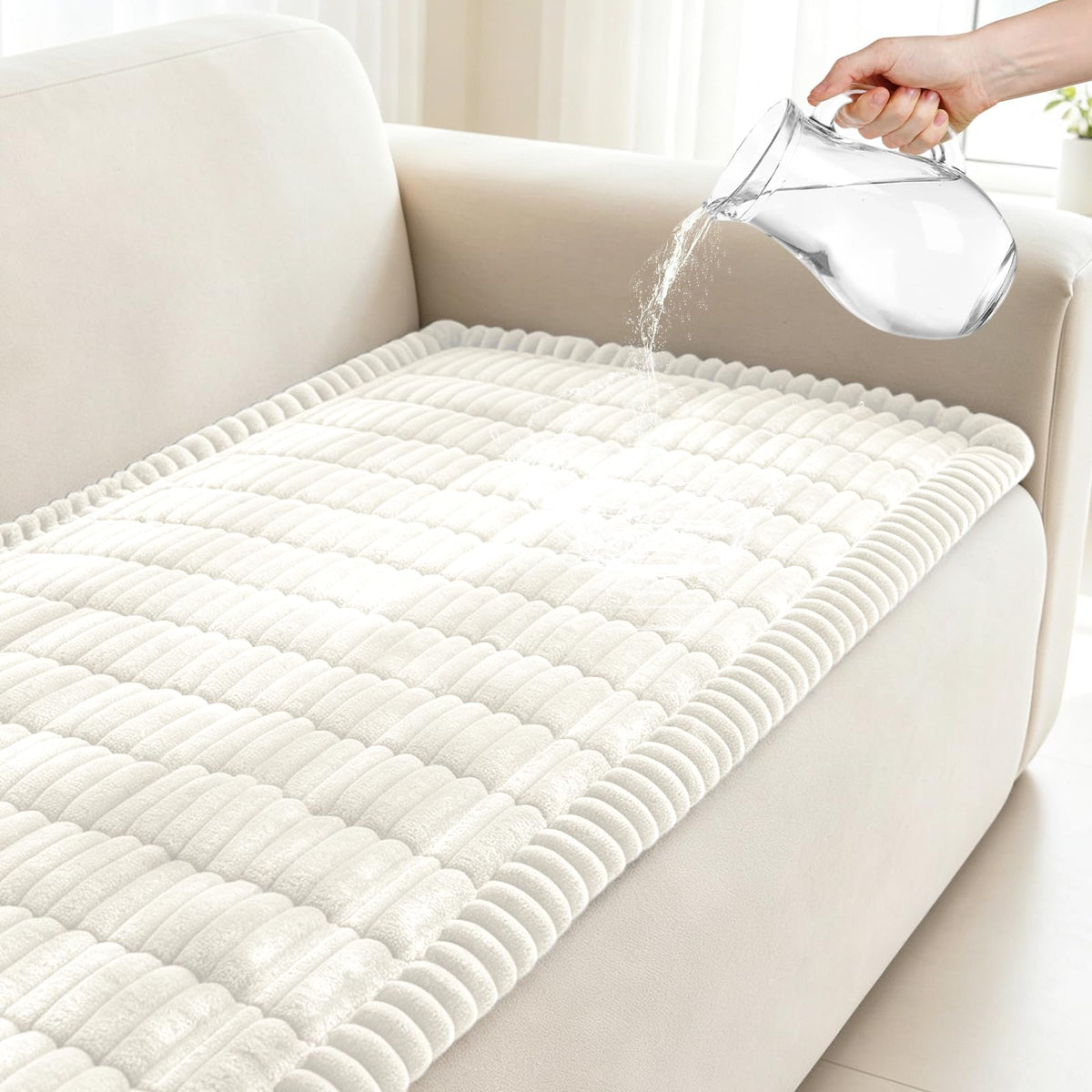 Waterproof Couch Cover for Dogs, Non Slip Washable Sofa Protector
