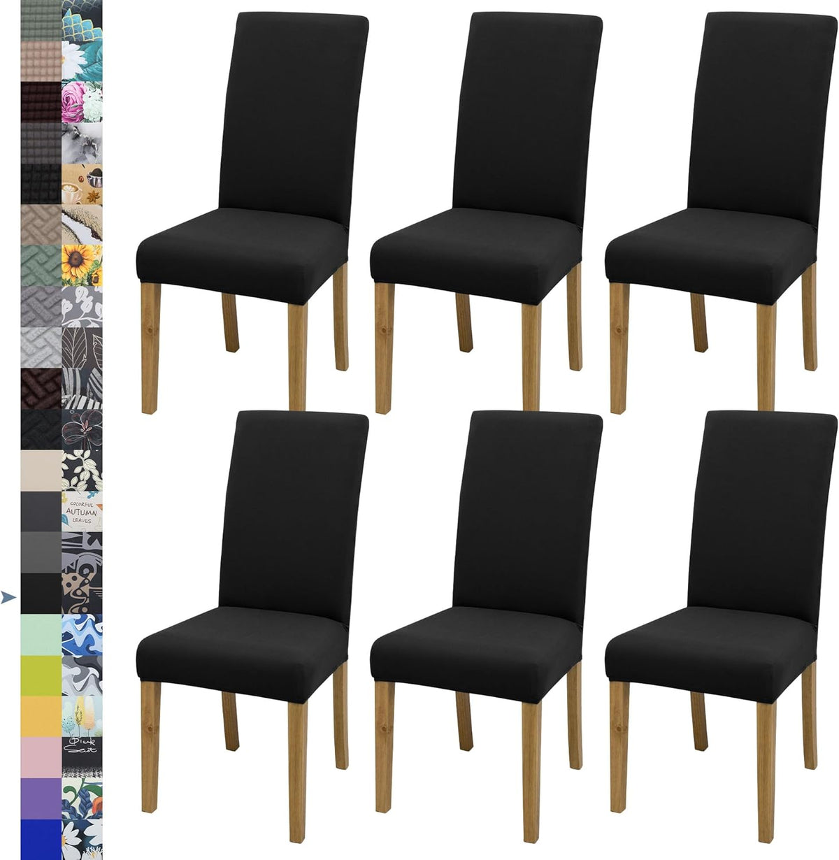 Dining Chair Covers, Stretch Seat Covers, Washable Furniture Protector