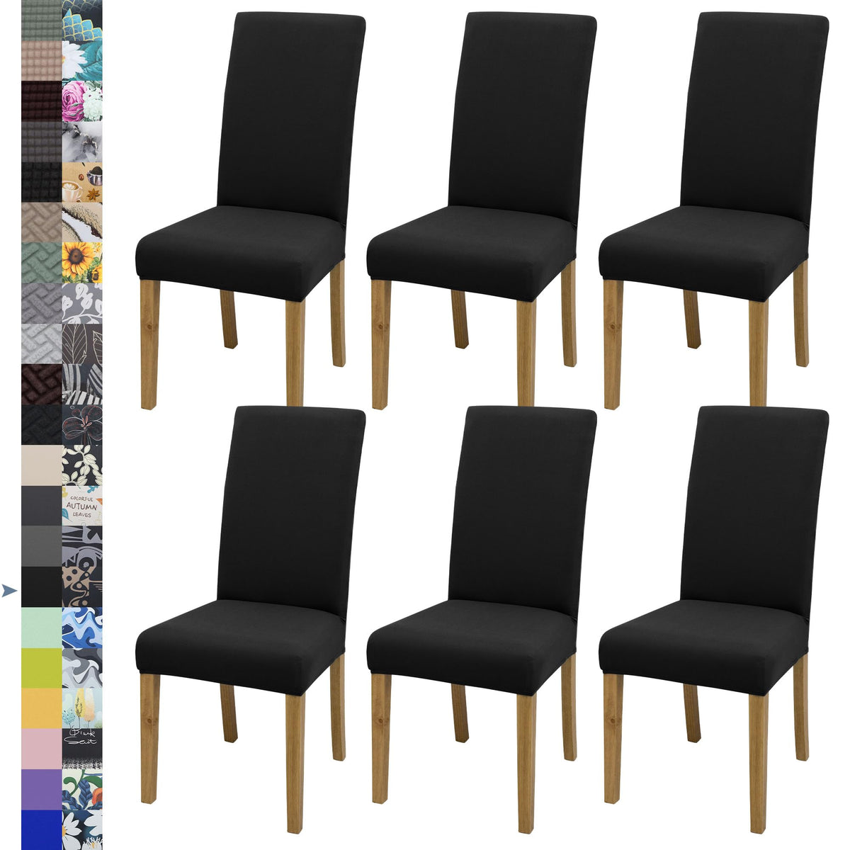 Dining Chair Covers, Stretch Seat Covers, Washable Furniture Protector