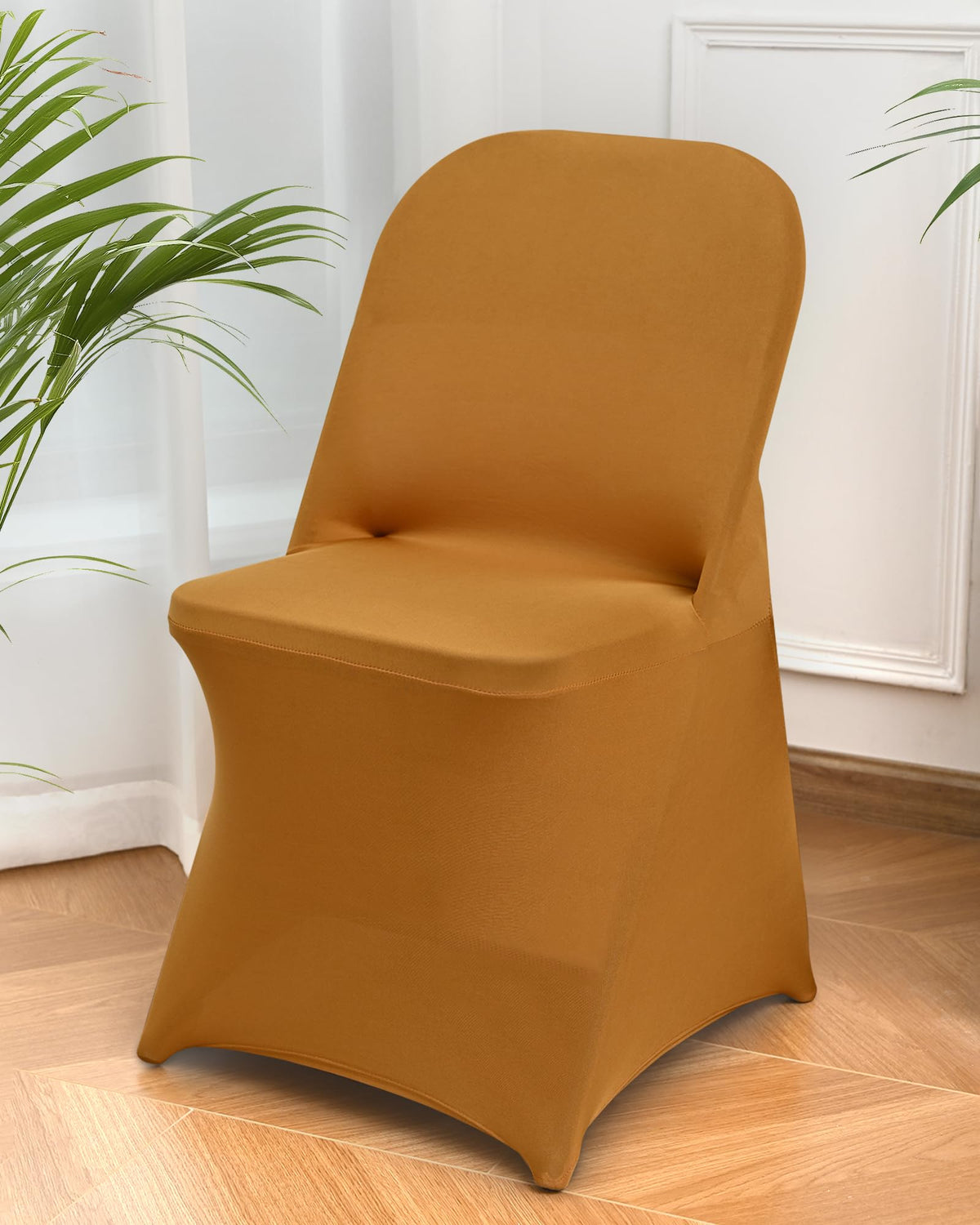 10 Packs White Spandex Stretch Folding Chair Covers Wedding Party
