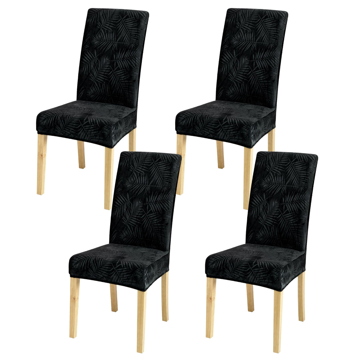 Velvet Dining Chair Covers,Dining Room Chair Covers Set of 6