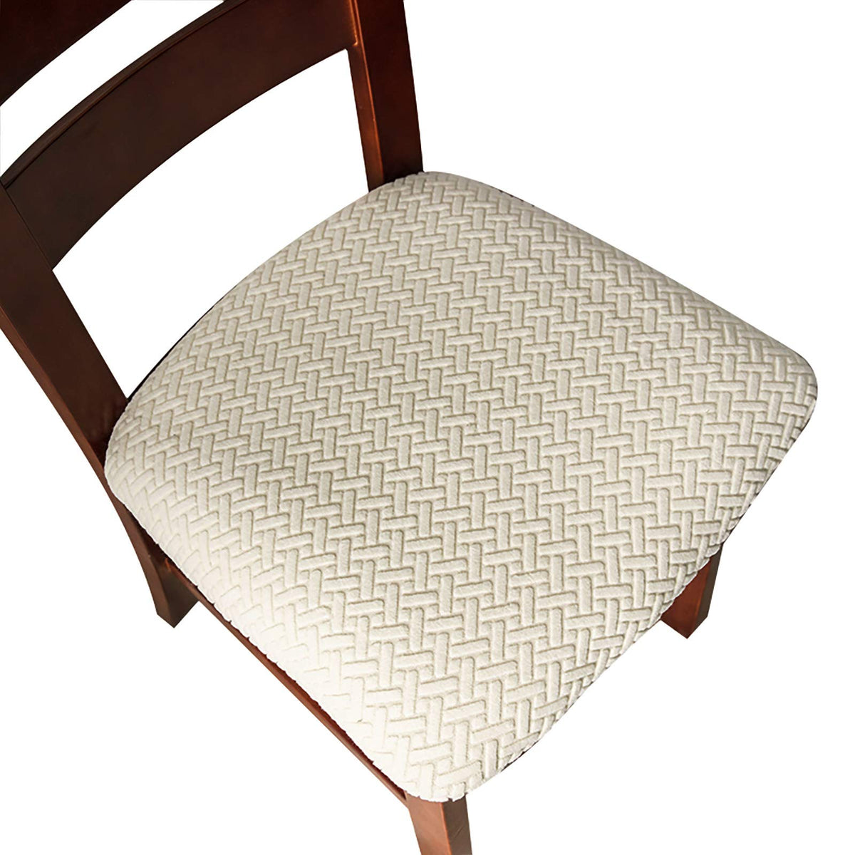 Genina Seat Covers for Dining Room Washable Chair Seat Slipcovers Set of 4