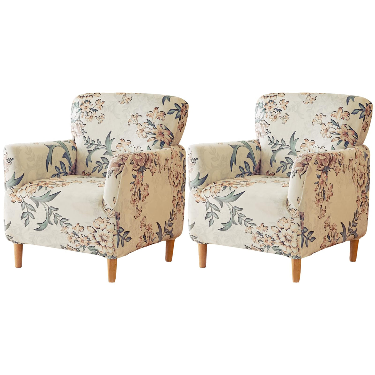 FUANGUI Banquet Armchair Slipcover Chair Covers with Arms