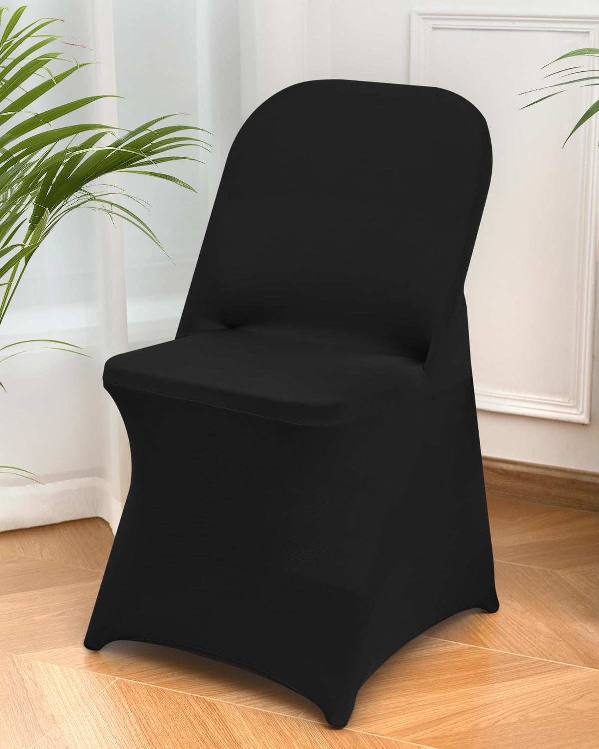 10 Packs White Spandex Stretch Folding Chair Covers Wedding Party