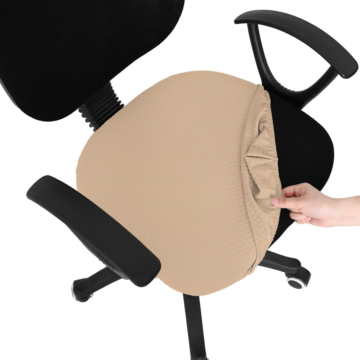 Smiry Office Computer Chair Seat Covers for Desk, Anti-dust Protector