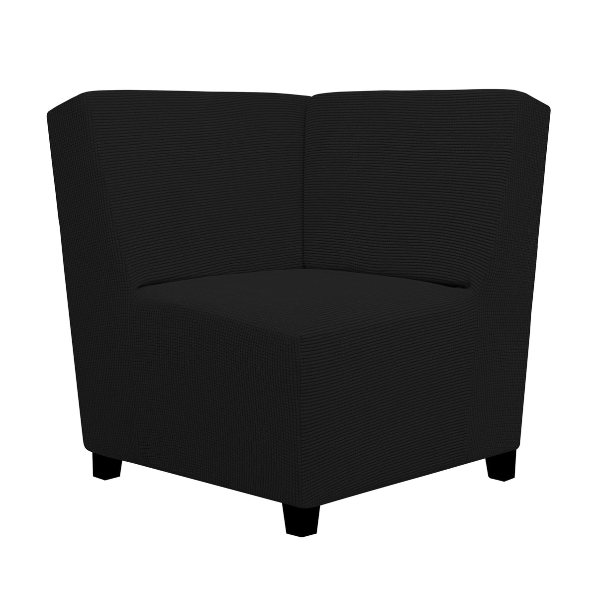 Easy-Going Stretch Chair Sofa Slipcover Washable Dark Gray