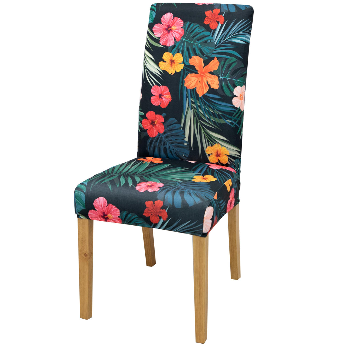 Stretchy Washable Parson Dining Chair Covers/Slipcovers Set of 4