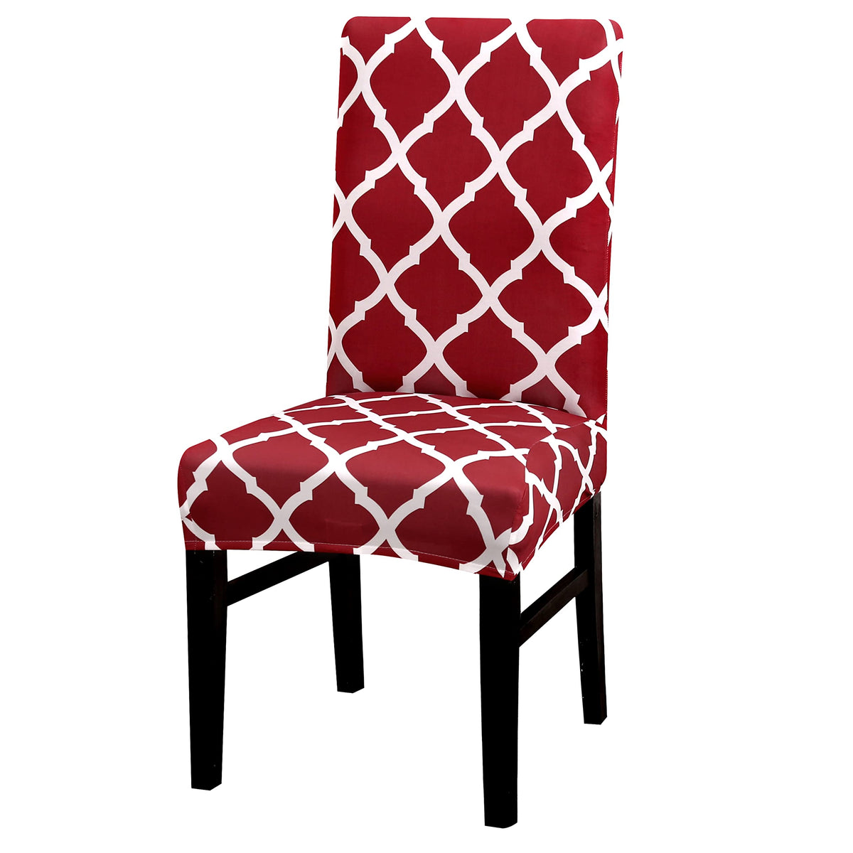 Stretchy Washable Parson Dining Chair Covers/Slipcovers Set of 4