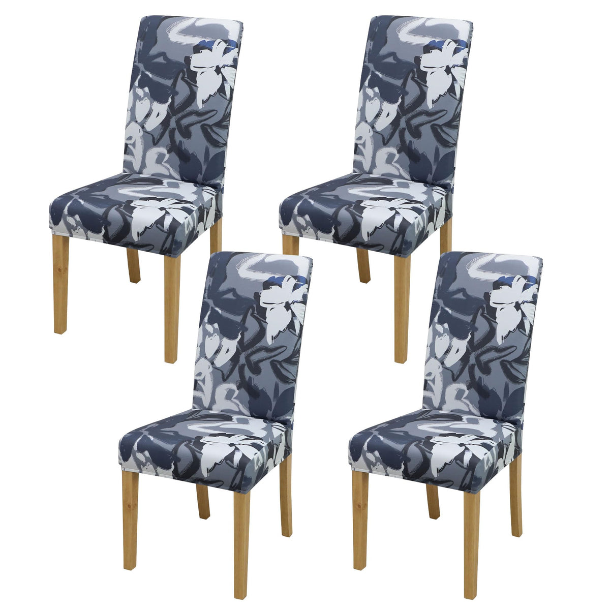 Velvet Dining Chair Covers,Dining Room Chair Covers Set of 6