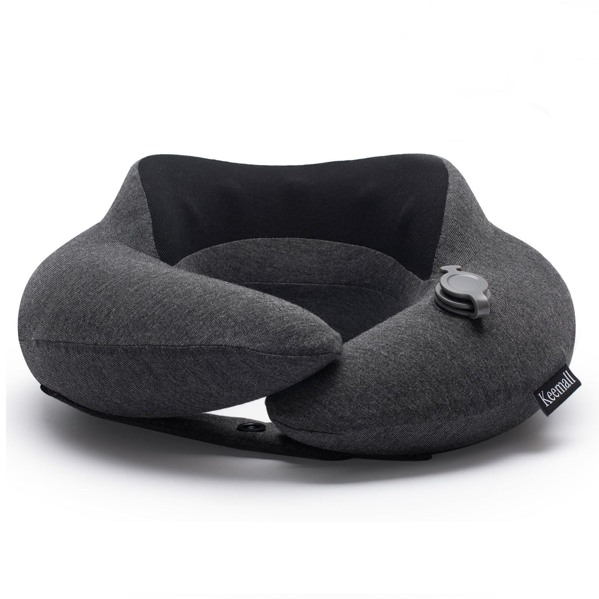 Keemall Portable Inflatable Travel Neck Pillow for Airplane, Car & Office