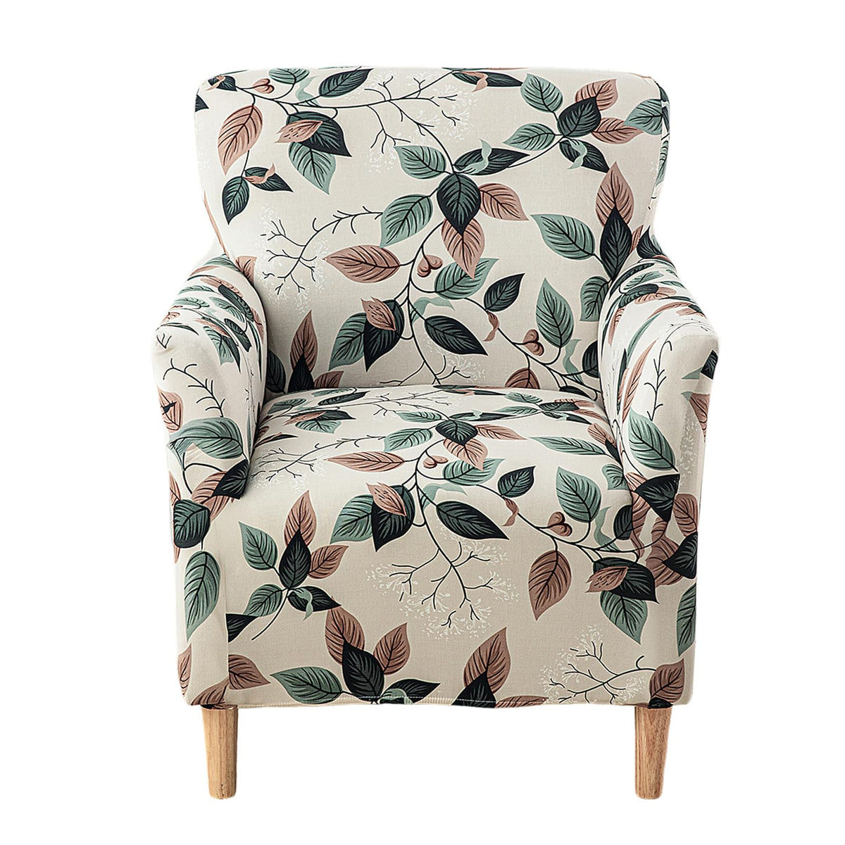 CRFATOP Accent Chair Cover,Stretch Armchair Slipcover for Living Room,Beige