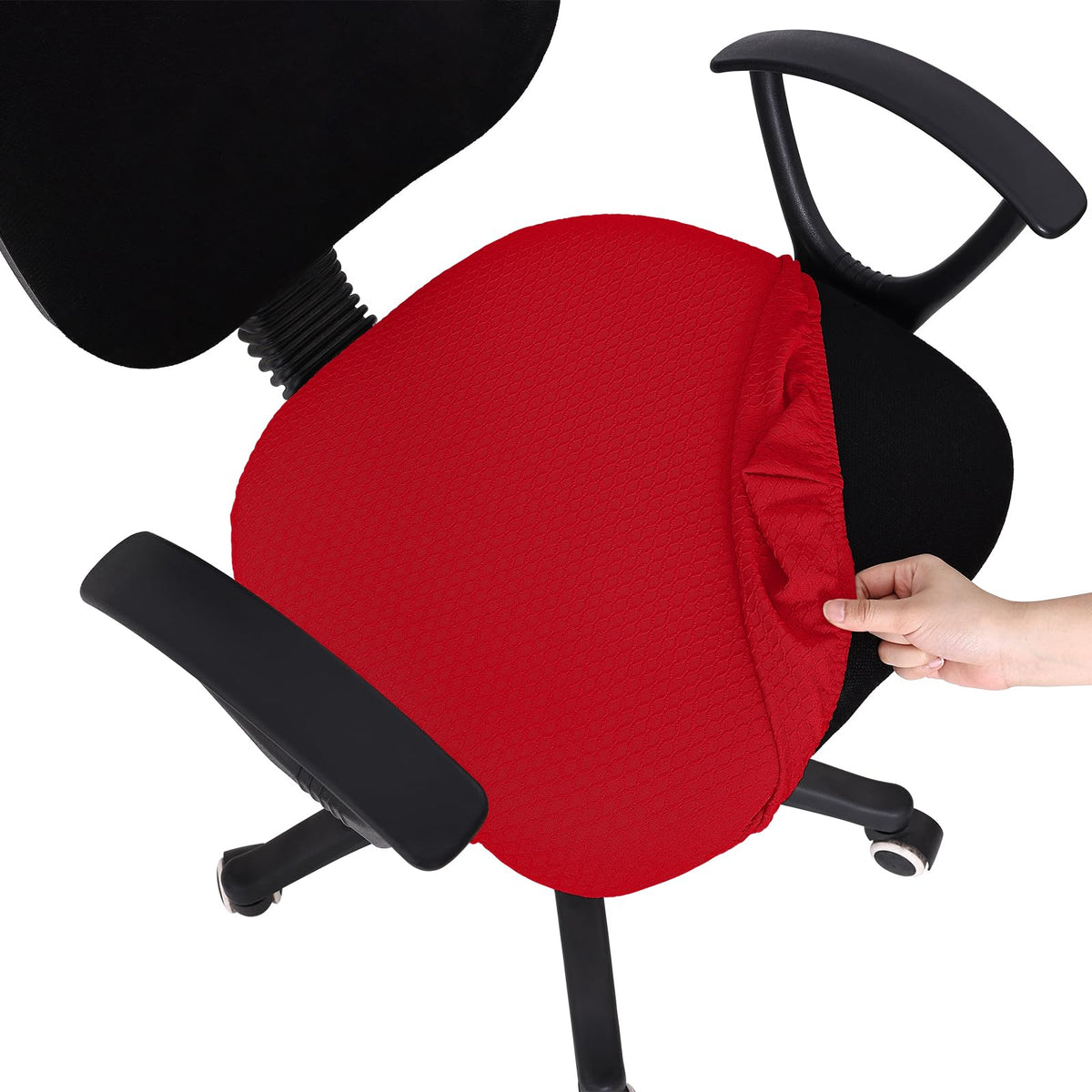 Smiry Office Computer Chair Seat Covers for Desk, Anti-dust Protector