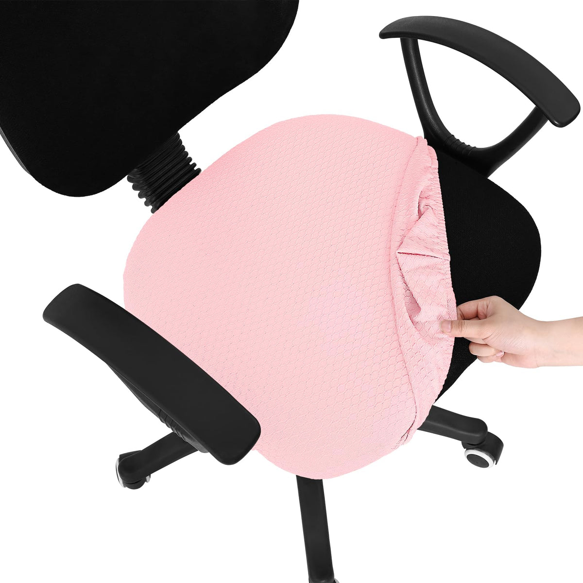 Smiry Office Computer Chair Seat Covers for Desk, Anti-dust Protector
