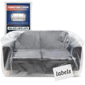 Clear Plastic Moving Chair Furniture Covers for Storage