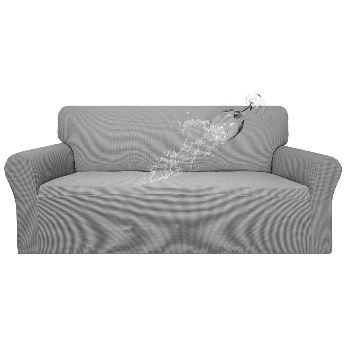Easy-Going 100% Waterproof Chair Couch Cover, Stretch Jacquard Sofa Cover