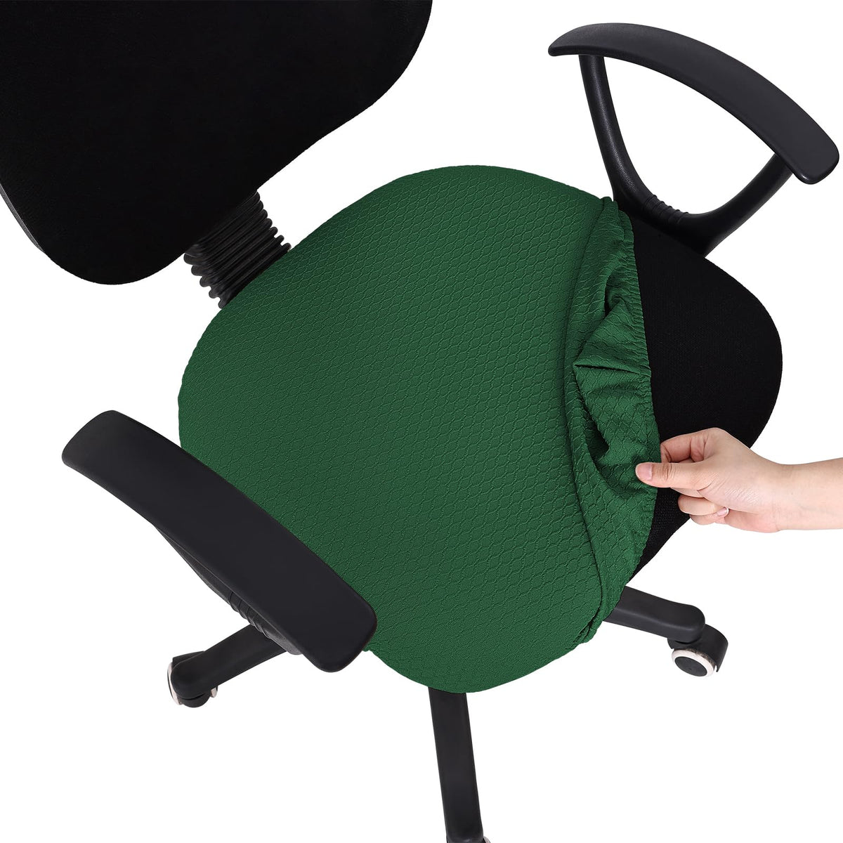 Smiry Office Computer Chair Seat Covers for Desk, Anti-dust Protector