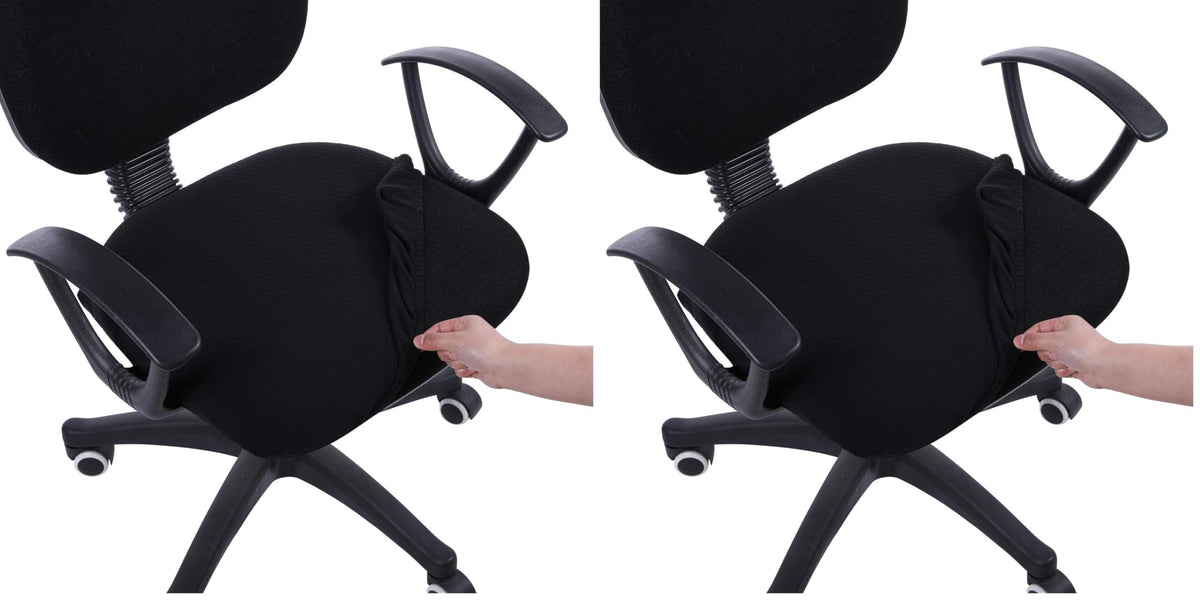 Smiry Office Computer Chair Seat Covers for Desk, Anti-dust Protector