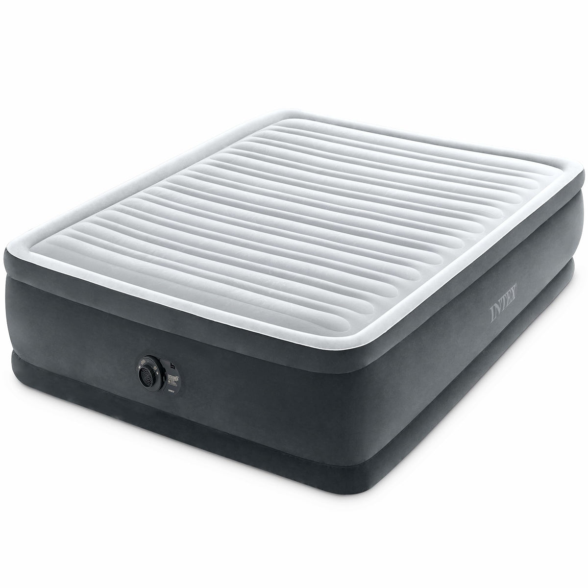 Intex Dura-Beam Deluxe 18" Twin Size Air Mattress with Built-in Pump