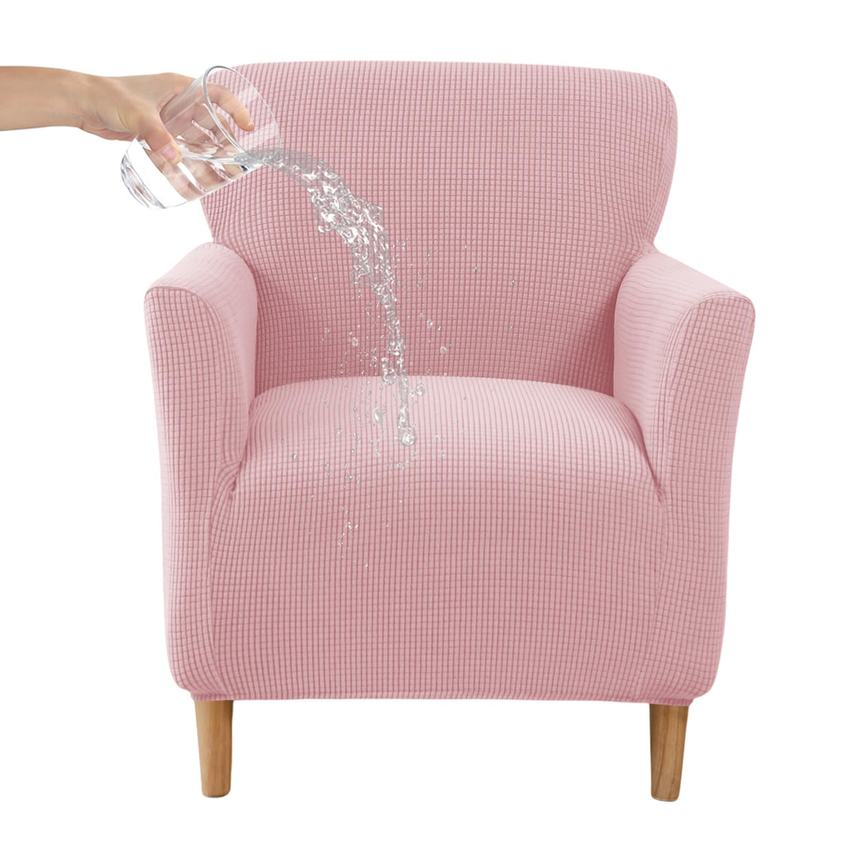 CRFATOP Accent Chair Cover, Stretch Armchair Slipcover for Living Room,21