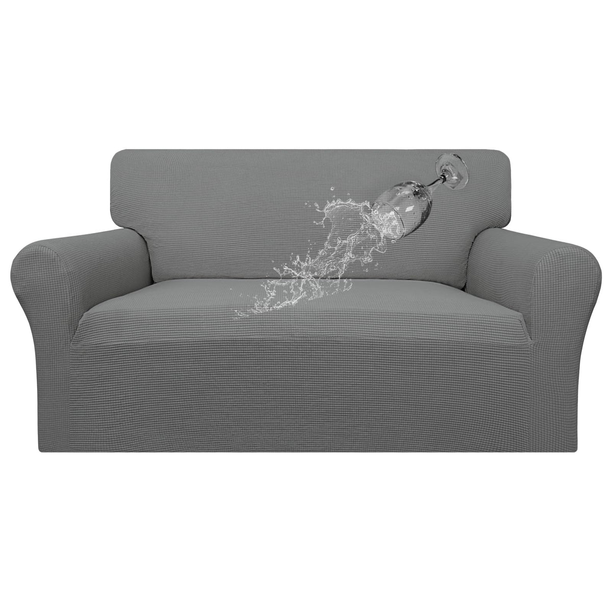 Easy-Going 100% Waterproof Chair Couch Cover, Stretch Jacquard Sofa Cover