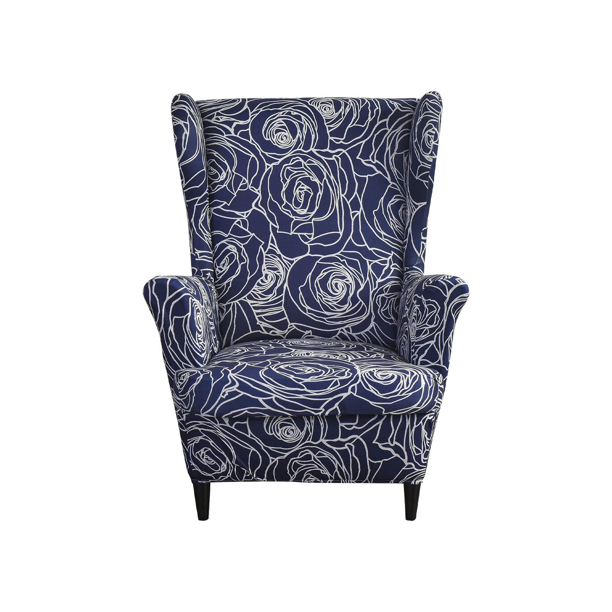 KRFOONN Stretch Wing Chair Slipcovers 2 Piece Wingback Chair Covers, A13