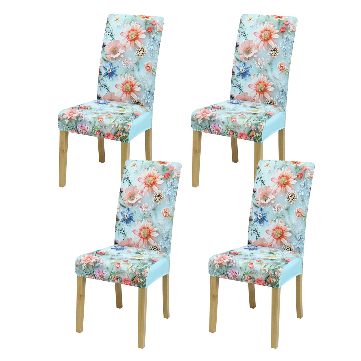 Velvet Dining Chair Covers,Dining Room Chair Covers Set of 6