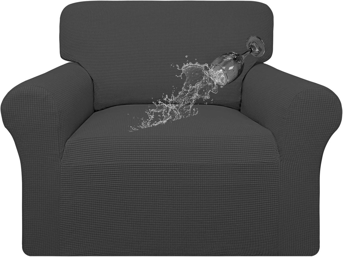Easy-Going 100% Waterproof Chair Couch Cover, Stretch Jacquard Sofa Cover