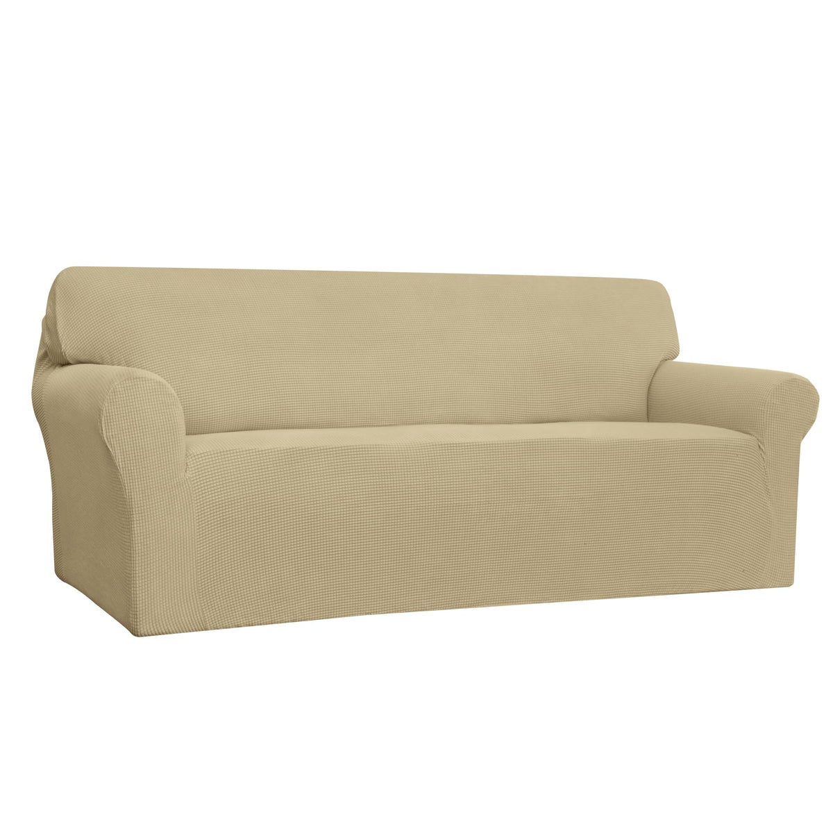 Easy-Going Stretch Chair Sofa Slipcover Washable Dark Gray