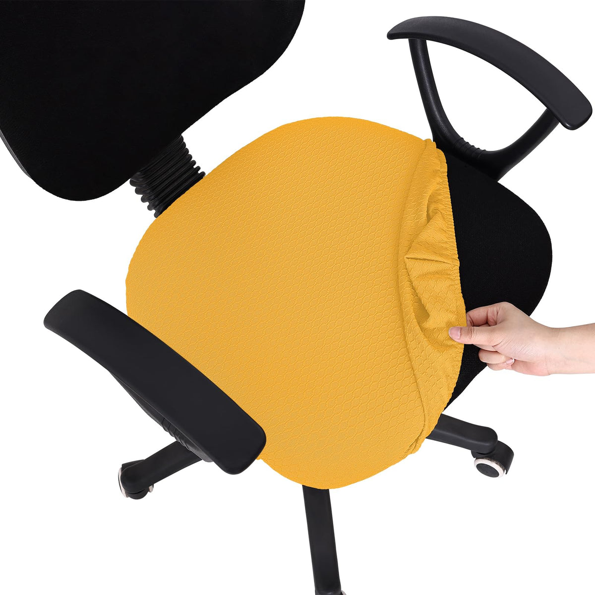 Smiry Office Computer Chair Seat Covers for Desk, Anti-dust Protector