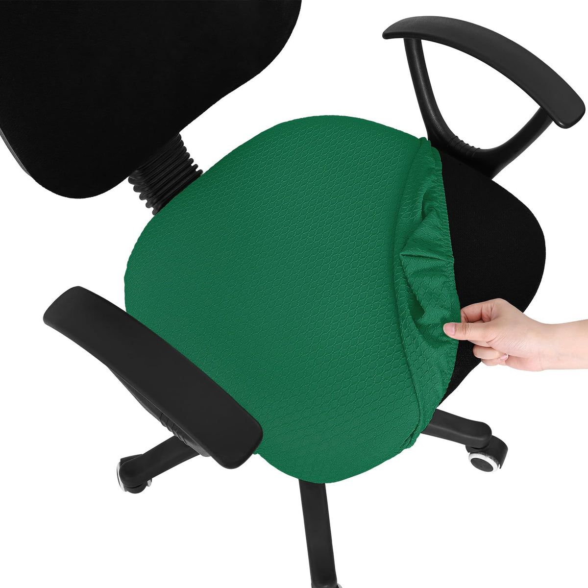 Smiry Office Computer Chair Seat Covers for Desk, Anti-dust Protector