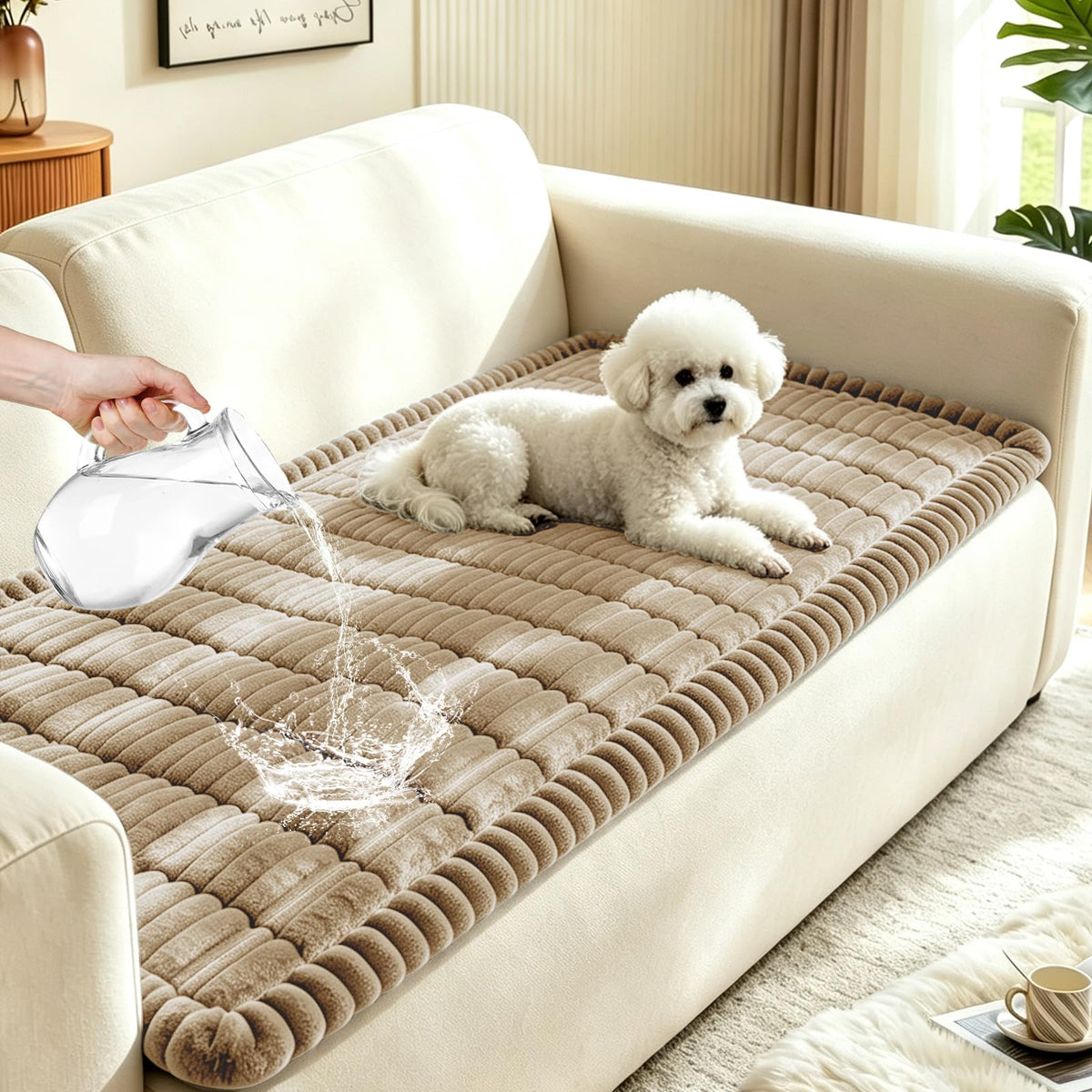 Waterproof Couch Cover for Dogs, Non Slip Washable Sofa Protector